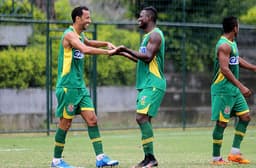 Vasco x Bangu - jogo-treino, em Pinheiral (Foto: Paulo Fernandes/Vasco.com.br)