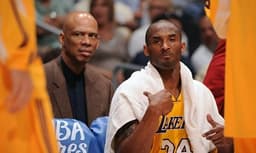 Kobe Bryant e Kareem Abdul-Jabbar