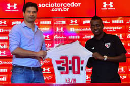 Apresentação de Kelvin no SPFC