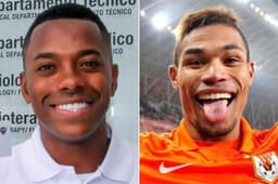 Robinho e Junior Urso