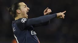 HOME - PSG x Chelsea - Liga dos Campeões - Ibrahimovic (Foto: Franck Fife/AFP)