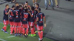 HOME - Flamengo x América-MG - Primeira Liga - Gol de Everton (Foto: Reprodução/Premiere)