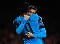 Arsenal x Barcelona (foto:ADRIAN DENNIS / AFP)