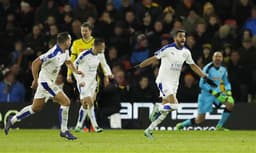 Watford x Leicester  - Gol do Mahrez (Foto: Divulgação)