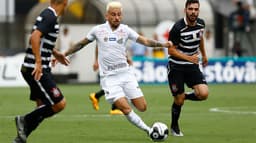 HOME - Santos x Corinthians - Campeonato Paulista - Lucas Lima (Foto: Ricardo Saibun/AGIF/LANCE!Press)