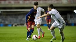 Carles Aleña joga no Barcelona