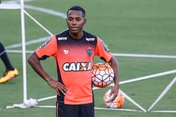 Robinho deve estar entre os titulares do Galo diante do Colo Colo (Foto: Bruno Cantini/Atlético-MG)