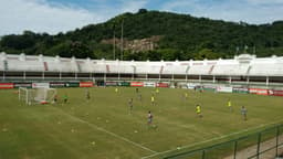 Treino do Fluminense (Foto: Patrick Monteiro)