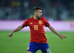 Jordi Alba - Romenia x Espanha