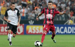 Marcelinho, artilheiro do Ituano, contra o Corinthians (Foto: Divulgação)