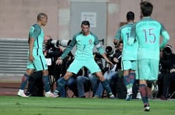 Cristiano Ronaldo - Portugal x Bélgica (Foto: Divulgação)