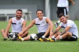 Zeca, Thiago Maia e Ricardo Oliveira