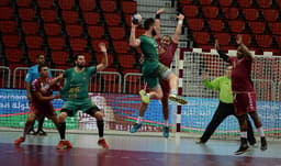 Brasil e El Jaish/ Foto: Qatar Handball Association