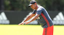 HOME - Treino do Flamengo - Muricy Ramalho (Foto: Paulo Sérgio/LANCE!Press)