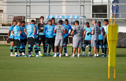 Treino Grêmio Roger Machado