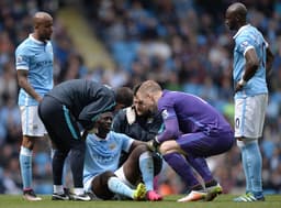 Yaya Toure - Manchester City x Stoke