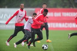 Treino do Inter visando jogo com Juventude (Foto: Site Oficial)