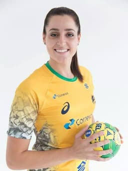 Duda Amorim, eleita Melhor Jogadora de Handebol do Mundo em 2014 / Foto: página da atleta