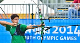 Marcus Vinícius D'Almeida foi prata na Olimpíada da Juventude da China, em 2014 (Foto: Divulgação)