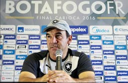 Ricardo Gomes, técnico do Botafogo (Foto: Vitor Silva/SSPress/Botafogo)