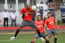 Alan Patrick, Cuéllar e Felipe Vizeu - Treino Flamengo