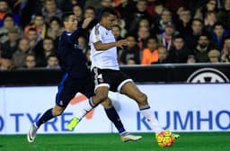 Aderlan santos -Valencia (foto:AFP)