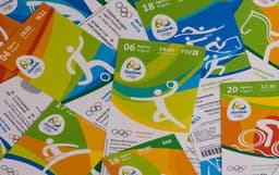 Ingressos comemorativos da Rio-2016