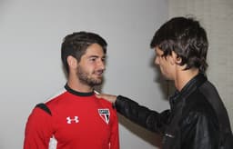 Rodrigo Caio e Pato