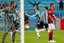 Grêmio derrotou o Flamengo por 1 a 0