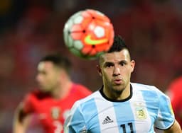 Agüero compõe o poderoso ataque da seleção argentina na Copa América