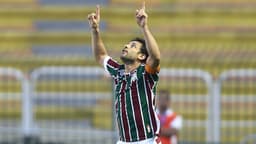 Fluminense x Botafogo - Fred festeja contra o Botafogo