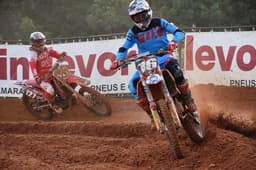 Enzo Lopes também disputa o Campeonato Brasileiro de Motocross PRÓ