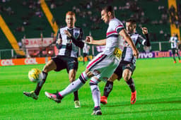 Último jogo - Figueirense 1 x 0 São Paulo (01/06/2016, pela quinta rodada do Brasileirão)&nbsp;