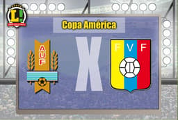 Apresentação Uruguai x Venezuela Copa América