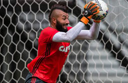 Veja as opções disponíveis no elenco do Flamengo; Alex Muralha - goleiro