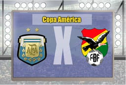 Apresentação - Copa America Argentina x Bolivia