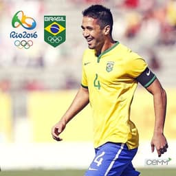 Luan colocou a imagem em seu Twitter para comemorar a convocação para o Rio 2016 (Foto: Reprodução/Twitter Luan)