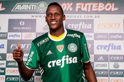 Apresentação de Mina no Palmeiras