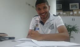 Yan é o novo reforço do Santos B (Foto: divulgação)