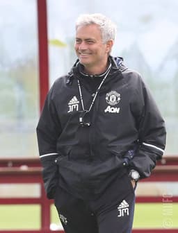 Jose Mourinho - Treino do Manchester United