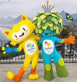 Mascotes da Olimpíada do Rio de Janeiro