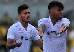 Zeca e Gabigol podem se despedir do Santos no sábado&nbsp;