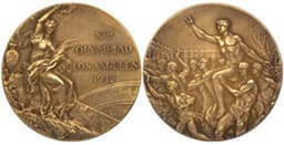 As medalhas desejadas pelos atletas nos Jogos Olímpicos de Los Angeles, em 1932