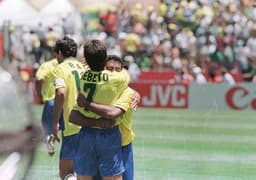 Bebeto e Romário - SELEÇÃO BRASILEIRA