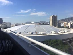 Obras no Maracanãzinho