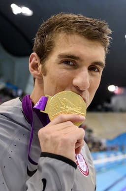 Michael Phelps Londres (foto:AFP)