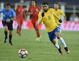 Gabigol deve ser titular do ataque brasileiro na Olimpíada, ao lado de Gabriel Jesus e Neymar