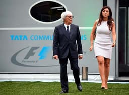 Bernie Ecclestone e Fabiana Flosi