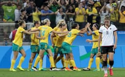 Alemanha x Austrália Futebol feminino