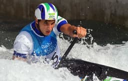 Felipe Borges começou mal na canoagem